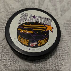 2000 ECHL All Star Game Hockey Puck Greenville South Carolina